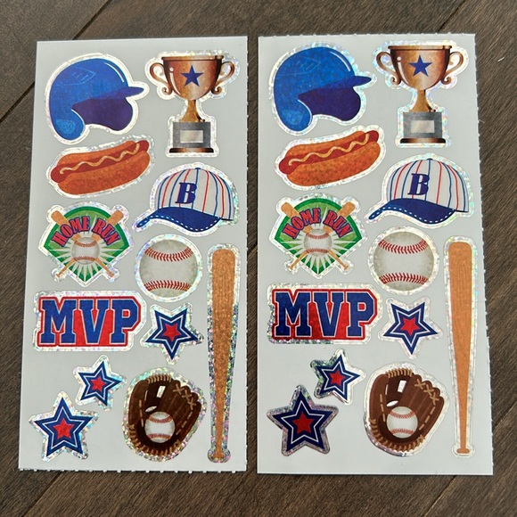 Sports Basketball 3D Foil Stickers, Planner Paper Crafts Scrapbook Design Colour - Picture 5 of 6